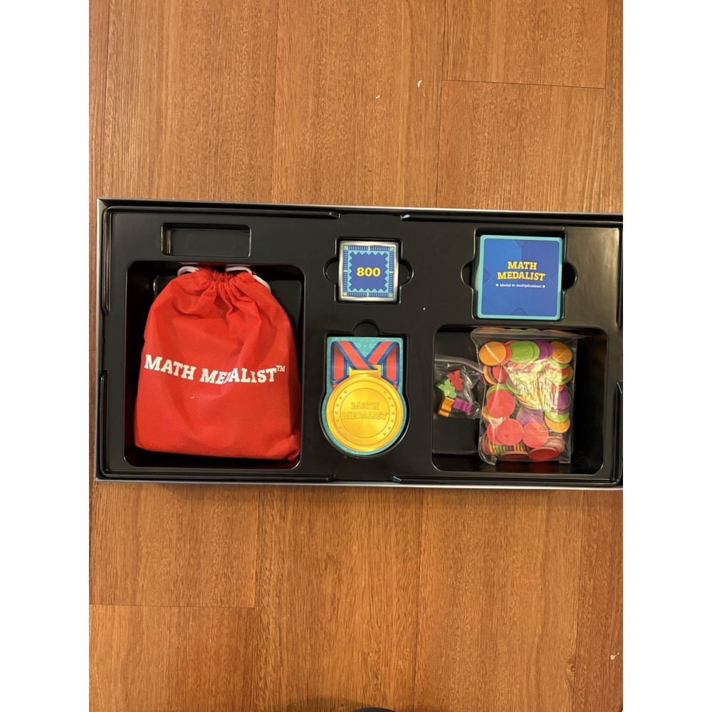 SimplyFun Math Medalist Board Game Multiplication Addition Educational STEM - Picture 5 of 10